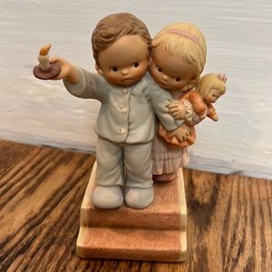 Vintage Memories of Yesterday Figurine - Is it Really Santa